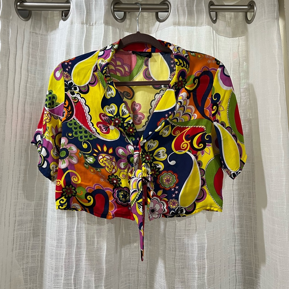 Funky cropped top